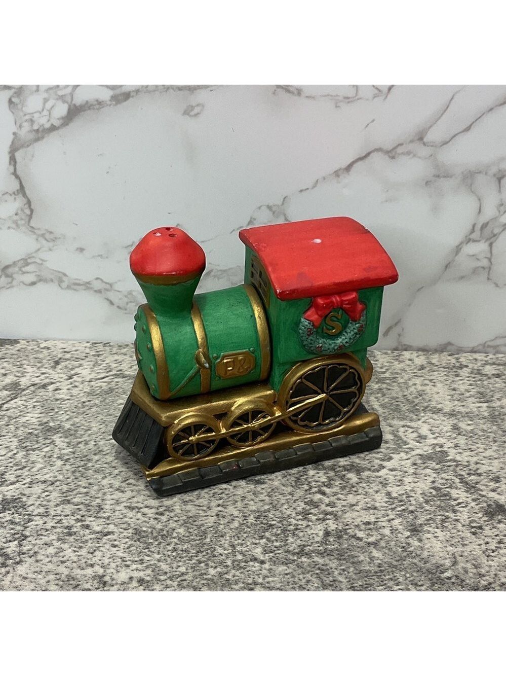 Vintage train engine salt & pepper shaker